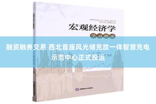 融资融券交易 西北首座风光储充放一体智慧充电示范中心正式投运