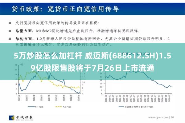 5万炒股怎么加杠杆 威迈斯(688612.SH)1.59亿股限售股将于7月26日上市流通