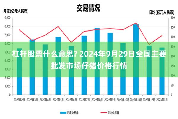 杠杆股票什么意思? 2024年9月29日全国主要批发市场仔猪价格行情