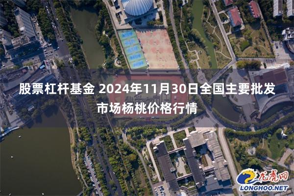 股票杠杆基金 2024年11月30日全国主要批发市场杨桃价格行情